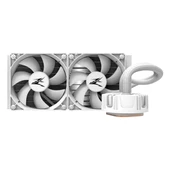 Zalman Reserator5 Z24 ARGB 240mm AM5/1700P Beyaz İşlemci Sıvı Soğutucu thumbnail 2