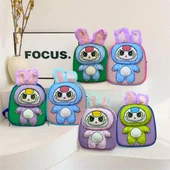 Labubu 3D Günlük Anaokulu Destekli Ayarlanabilir Çocuk Sırt Çantası - 5