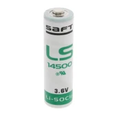 SAFT 14500 (AA KALEM) 3,6 V LITHIUM PİL - 1