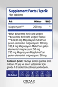 OCEAN Extramag 200 Mg Magnezyum Içeren Takviye Edici Gıda 60 Tablet - 2