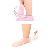 1 çift silikon jel topuk nemlendirici çorap ayak bakımı çatlama koruyucu krem çorabı - 9