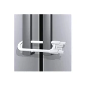 Çocuk Koruma Kilidi - Slide Dolap Çekmece Kilidi Sürgülü Kilit - 10