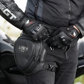 Forte Gt TEX 45 Chopper Bacak Çantası Suni Deri Çanta Motosiklet Bacak Ve Bel Çantası thumbnail 3