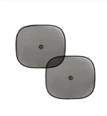 Piranha 11250 Yan Cam Perdesi Vantuzlu Oto Perde 2 Yan Cam - 1