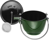 Staub Yeşil Döküm Demlik Teşhir - 2