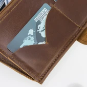 Koala 6.5 inch Uyumlu Deri Kartlıklı Kılıf G2 Kahve - 5