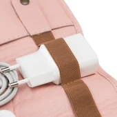 Deri Kablo Aksesuar Taşıma Çantası NU2 Pembe - 3