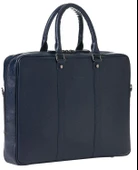 Barchello Sardis Deri Laptop Çantası SNB Mavi - 3