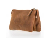 Jaya Portföy Deri Kadın Çantası G2 Kahverengi - 1