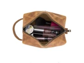 Deri Bakım Ve Seyahat Çantası, L Beden, G19 Taba - 4