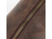 Deri Bakım Ve Seyahat Çantası, M Beden, G6 Kahverengi - 3