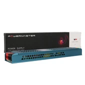 Powermaster PM-26831 12 Volt 12.5 Amper 150 Watt Slim Metal Kasa Adaptör 238X50x23mm - 5