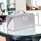 Ella Kadın Seyahat Kozmetik Bakım Makyaj Çantası Organizer Silver - 2