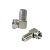 Technozi TCH-50 18 mm F Konnektör L Fiş 90 Derece 50 Adet thumbnail 1