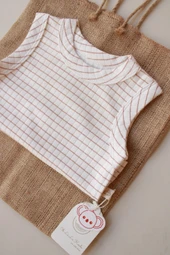 Kahverengi Çizgili Atlet thumbnail 3