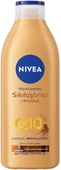 Nivea Q10 Sıkılaştırıcı Bronzlaştırıcı Vücut Losyonu 400ml, 7 Günde Sıkılaşma,Açık ve Buğday Ten,Normal Cilt - 1