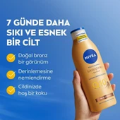 Nivea Q10 Sıkılaştırıcı Bronzlaştırıcı Vücut Losyonu 400ml, 7 Günde Sıkılaşma,Açık ve Buğday Ten,Normal Cilt - 4