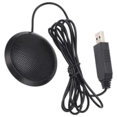 Haiki HK-102 USB 1.5 Metre Kablolu Masaüstü Toplantı Podcast Mikrofonu thumbnail 3