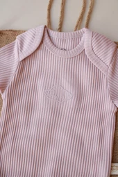 Lila Fitilli Kız Bebek Body thumbnail 4