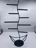 İthal Metal Siyah Renk 46x28 Cm Küpe Standı thumbnail 1