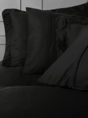 Cotton Box Silky Saten King Size Nevresim Takımı Siyah thumbnail 4