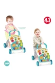 Vardem Piyanolu 4 in 1 Bebek Yürüteci Turkuaz ( BIB-6017 ) - 1