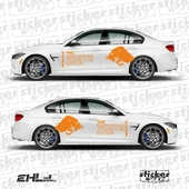 Red Bull The White Edition Sticker  – Yan Gövde Sticker Seti - 11