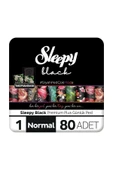 Sleepy Black Premium Plus Günlük Ped Normal 80 Adet Ped thumbnail 1