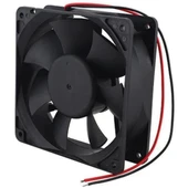 Powermaster PM-1808 Fırçasız DC Fan 120X120x38mm 12 Volt 2 Açık Uçlu Kablolu 12X12 - 1