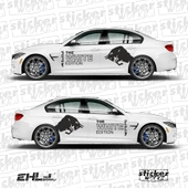 Red Bull The White Edition Sticker  – Yan Gövde Sticker Seti - 10