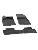 Sahler Peugeot 5008 Elektrikli 2025 ve Sonrası 4.5D Paspas Rizline 3D Bagaj Havuzu Set thumbnail 2