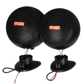 Magicvoice MV-13 7.5 CM 20 Watt Komütatörlü Hat Trafolu Siyah Sütun Sarkık Hoparlör (2'Li Takım) - 2