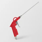 1/4" Hava Üfleme Tabancası Uzun Ağızlı Uçlu Kompresör Uyumlu Hava Temizlik Toz Giderme Tabancası Ucu thumbnail 1