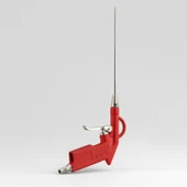 1/4" Hava Üfleme Tabancası Uzun Ağızlı Uçlu Kompresör Uyumlu Hava Temizlik Toz Giderme Tabancası Ucu thumbnail 3