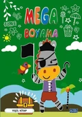Mega Boyama Yeşil Kitap - 1