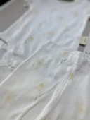 Bebek Zıbın & Şort Takımı – Çiçek Desenli - 3