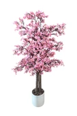 Yoğun Yapraklı 100 cm Yapay Sakura Bahar Dalı Ağacı Premium - 6