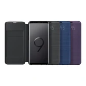 Galaxy S9 ile Uyumlu Led View Cover Kılıf Siyah EF-NG960PBEGWW - 4