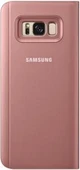 Galaxy S8 Plus ile Uyumlu Clear View Cover Kılıf Pembe EF-ZG955CPEGWW - 2
