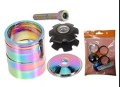 ZTTO Spacer Seti Alüminyum - Rainbow - 1