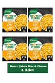 Knorr Çabuk Makarna Mac And Cheese Gülümseten Peynirli 212 Gr x 4 Adet - 1