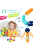 raintoys Manyetik Çubuklar Zeka Geliştirici Eğitici Oyuncak 42 Parça - 7