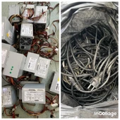 350W Siyah 12cm Fanlı Power Supply 2.EL KULLANILMIŞ thumbnail 2