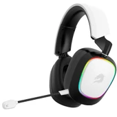 GameBooster WBH23W Nemesis PRO RGB Wireless 2.4G+BT Beyaz Kablosuz Oyuncu Kulaklığı - 1