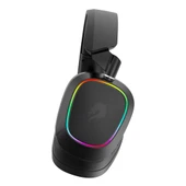 GameBooster WBH23B Nemesis PRO RGB Wireless 2.4G+BT Siyah Kablosuz Oyuncu Kulaklığı - 2