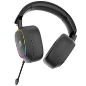 GameBooster WBH23B Nemesis PRO RGB Wireless 2.4G+BT Siyah Kablosuz Oyuncu Kulaklığı - 4