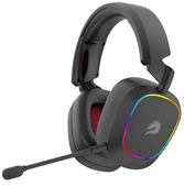 GameBooster WBH23B Nemesis PRO RGB Wireless 2.4G+BT Siyah Kablosuz Oyuncu Kulaklığı - 1