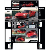 Orjinal Playmobil Ferrari SF90 Stradale Koleksiyon Oyuncak Araba Playmobil 71020 thumbnail 3