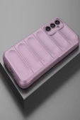 Samsung Galaxy A05S Kılıf Optimum Silikon - Mor thumbnail 4