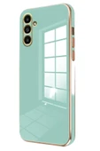 Samsung Galaxy A15 4G Kılıf Volet Silikon - Açık Yeşil thumbnail 1